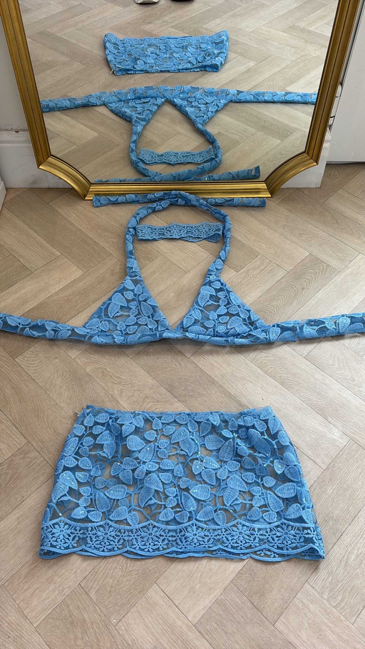 Freya lace set